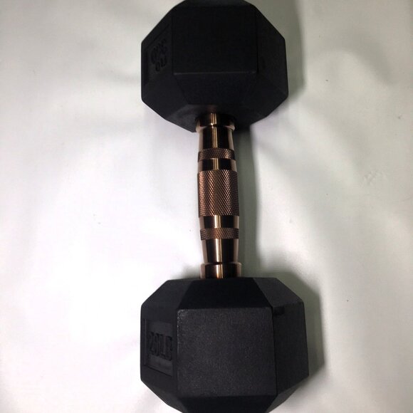 🛑 FLO 360 Rubber ➕🆒 WEIGHT Training 20LB DUMBELL Strength Fitness 💸BUY NOW‼️ - Picture 9 of 16